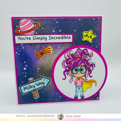 Capes & Courage Stamps