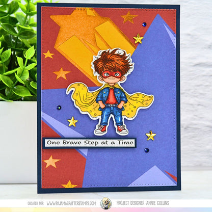 Capes & Courage Stamps