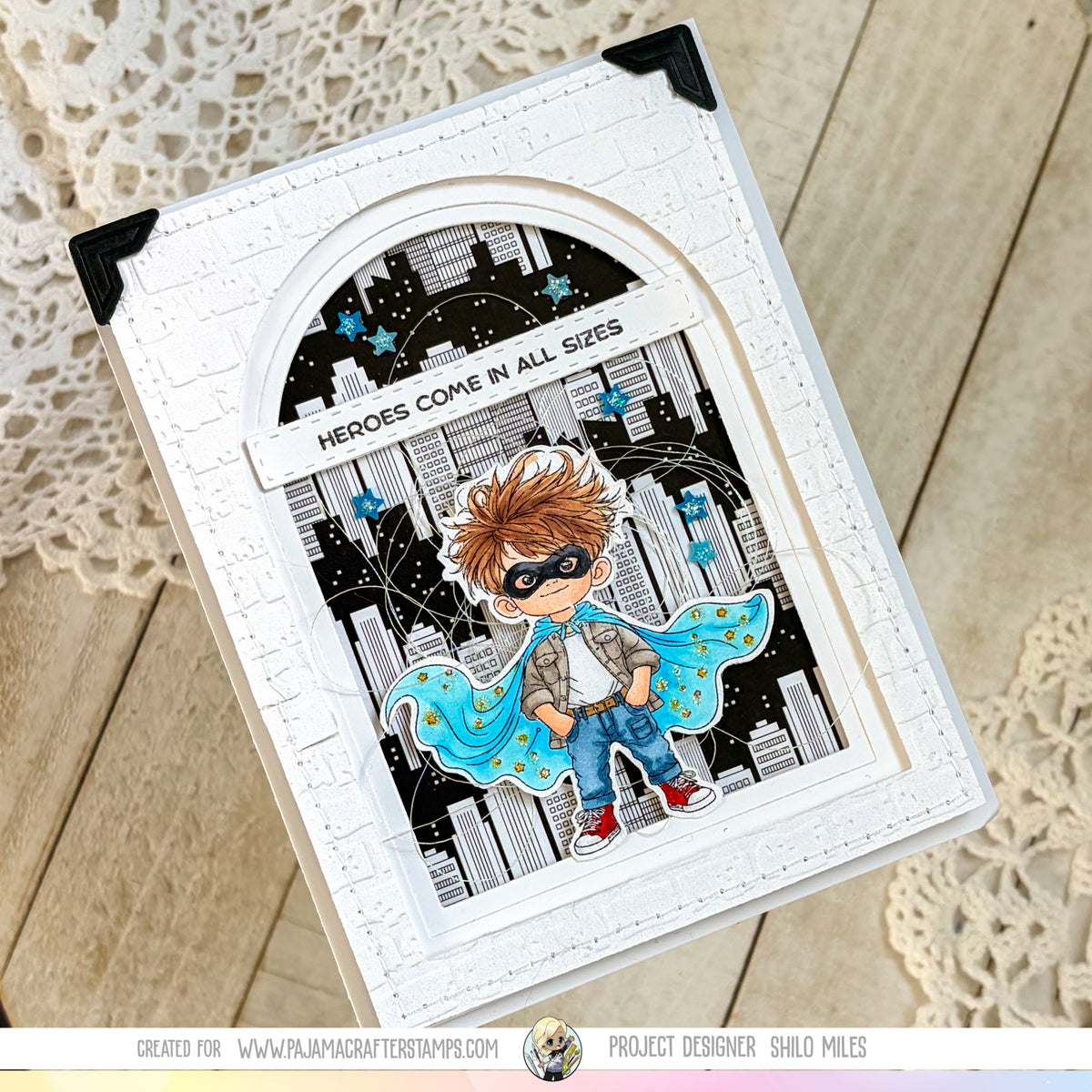 Capes & Courage Stamps