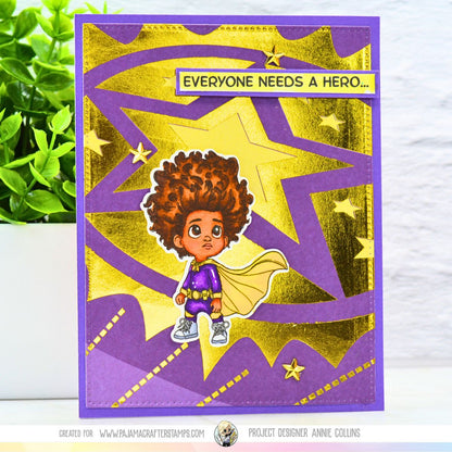 Capes & Courage Stamps