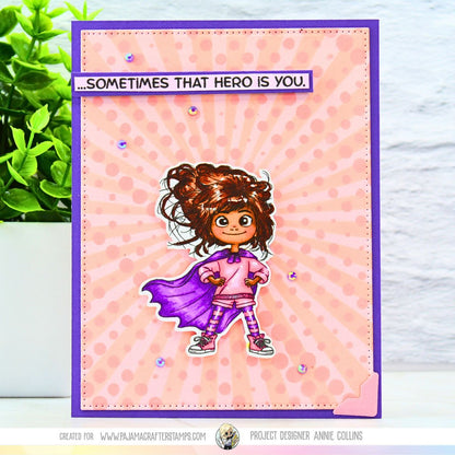 Capes & Courage Stamps