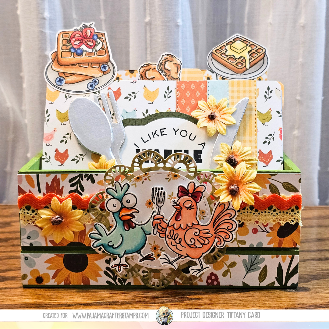 Chicken and Waffles Stamps