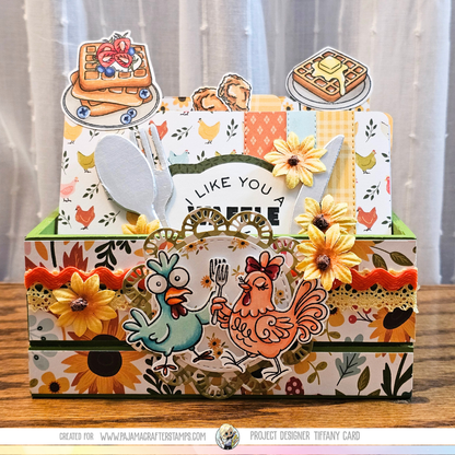 Chicken and Waffles Stamps