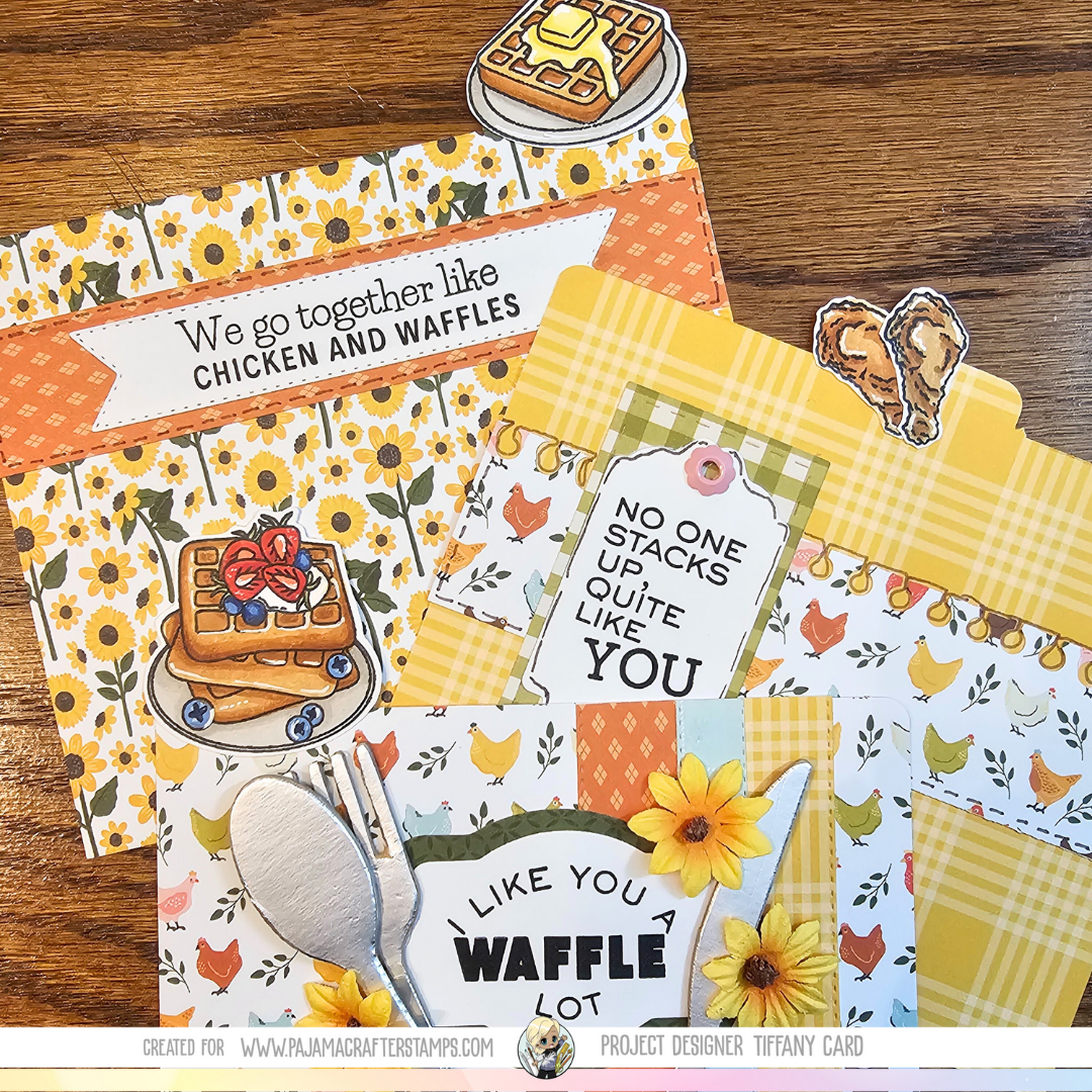 Chicken and Waffles Stamps