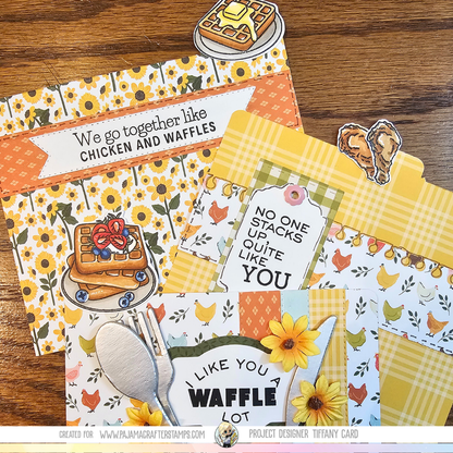 Chicken and Waffles Stamps