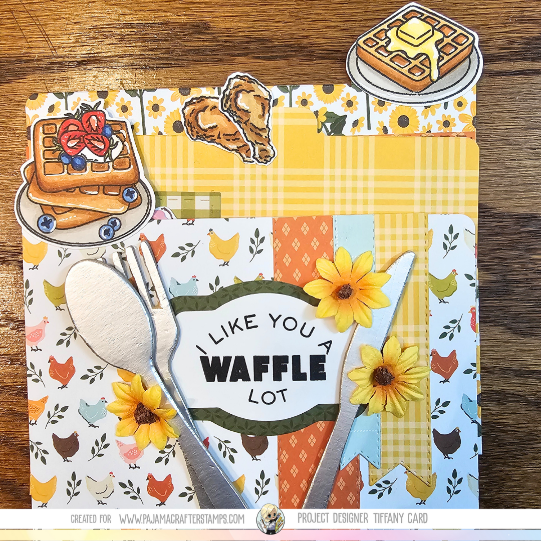 Chicken and Waffles Stamps