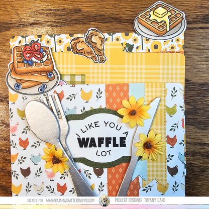 Chicken and Waffles Stamps