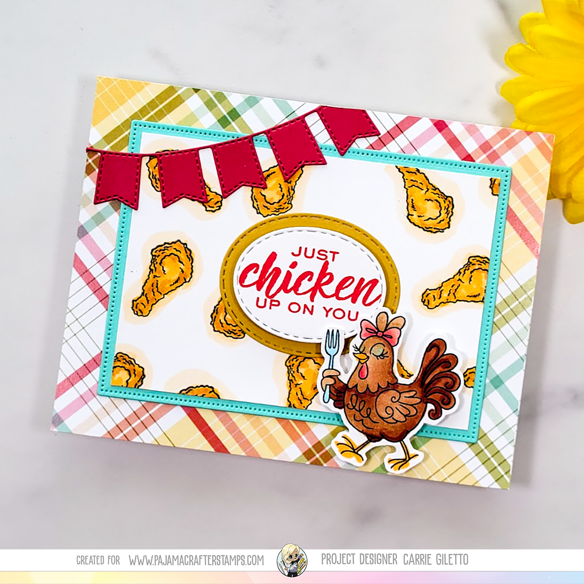 Chicken and Waffles Stamps