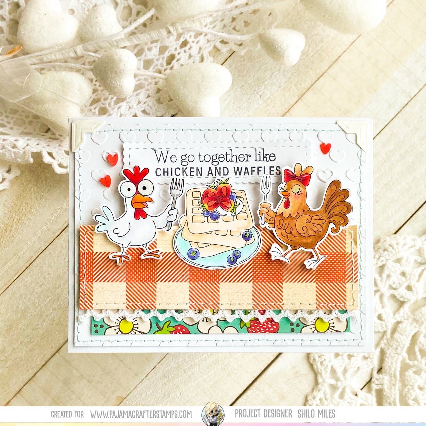 Chicken and Waffles Stamps