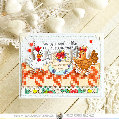 Chicken and Waffles Stamps