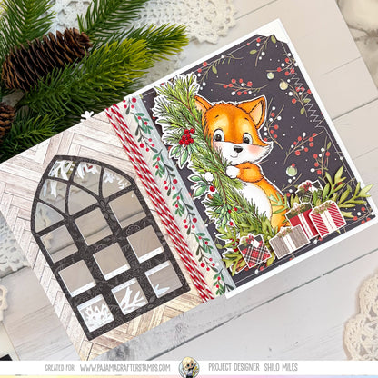 Christmas Peeks Stamps