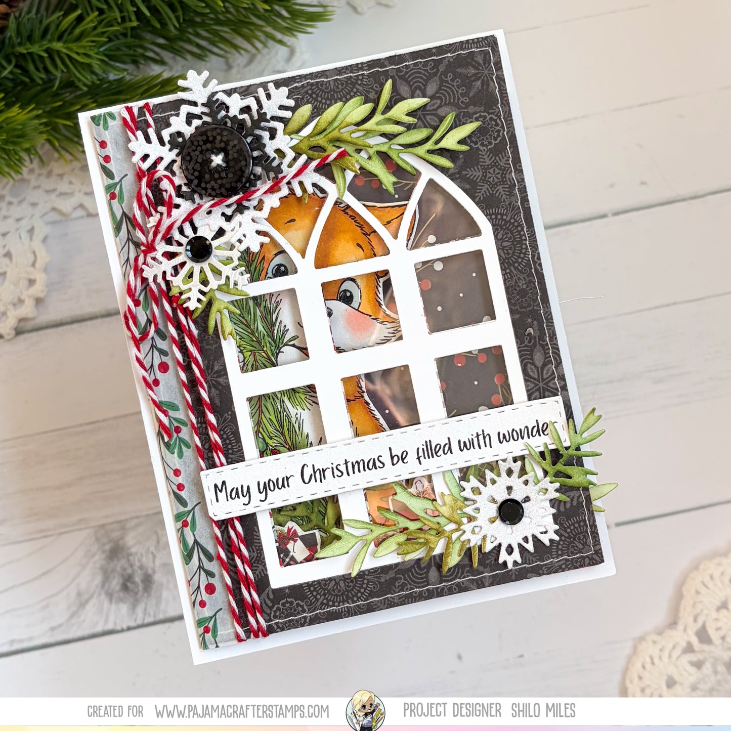 Christmas Peeks Stamps