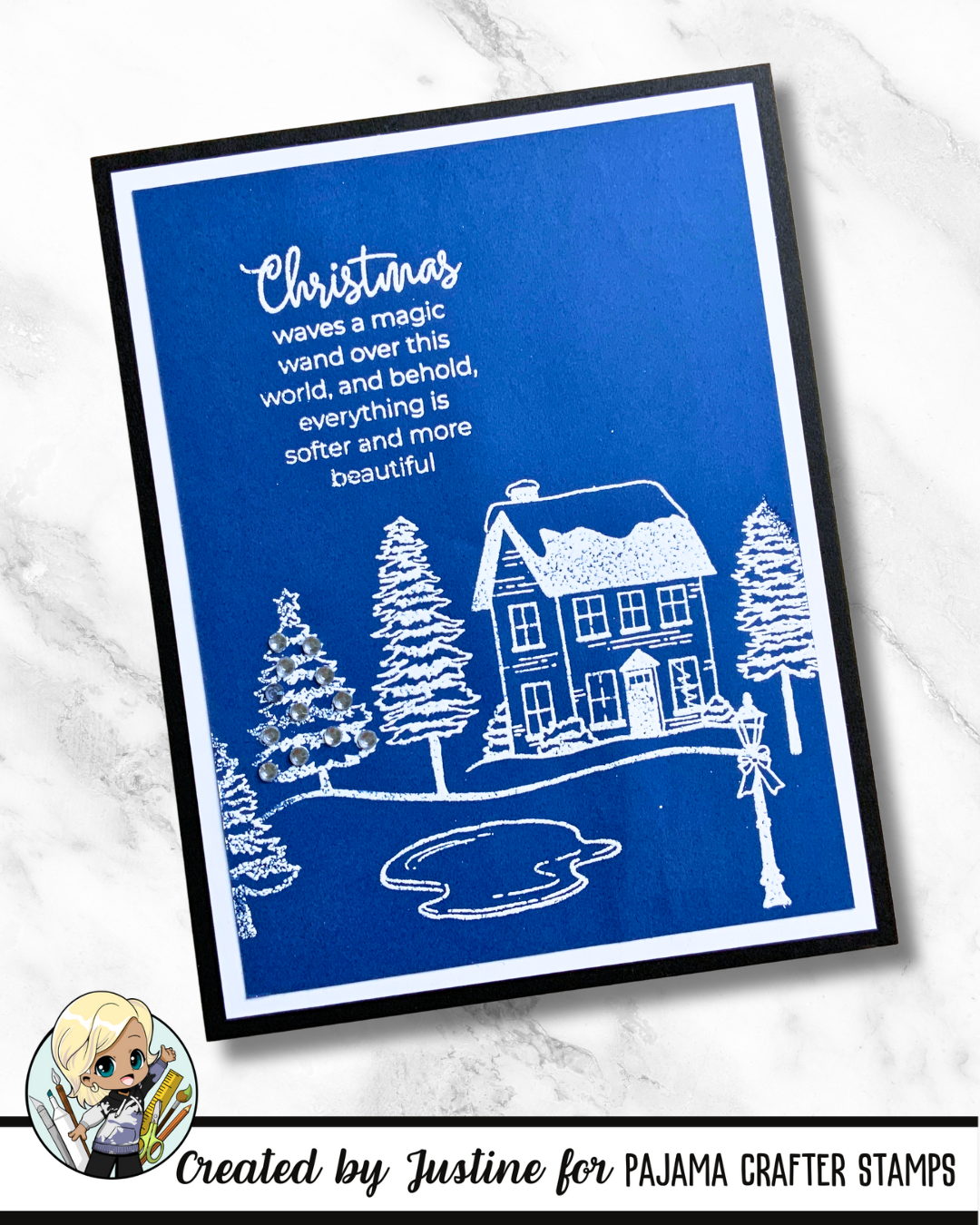Christmas Village Stamps