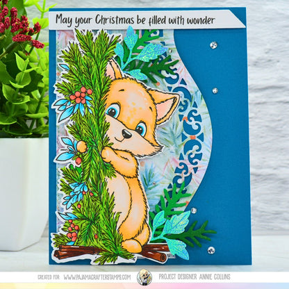 Christmas Peeks Stamps
