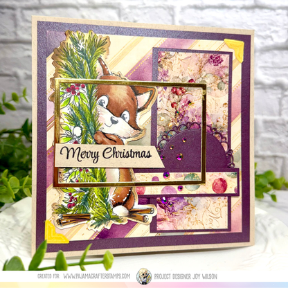 Christmas Peeks Stamps