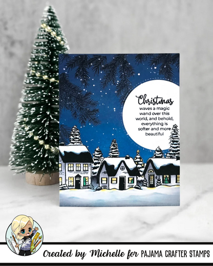 Christmas Village Stamps