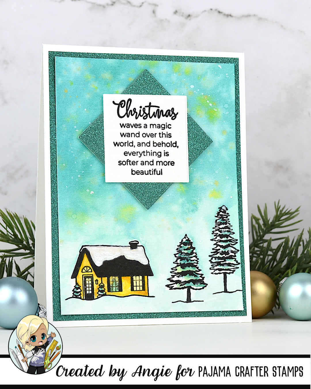 Christmas Village Stamps