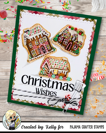 Christmas Village Stamps