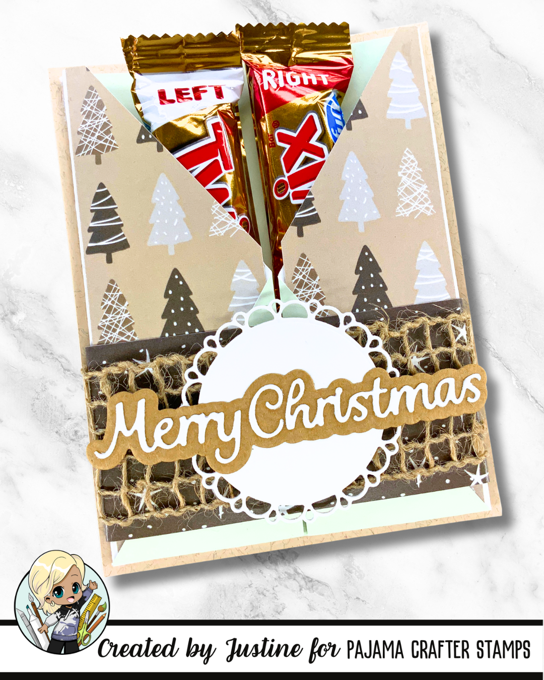 Christmas Words with Shadow Die