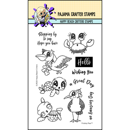 Happy Beach Critters Stamps