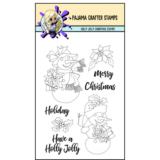 Holly Jolly Christmas Stamps
