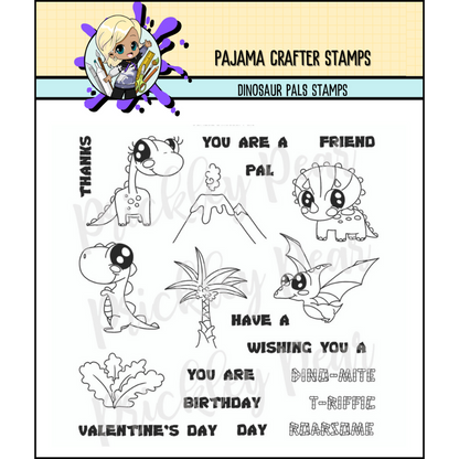 Dinosaur Pals Stamps