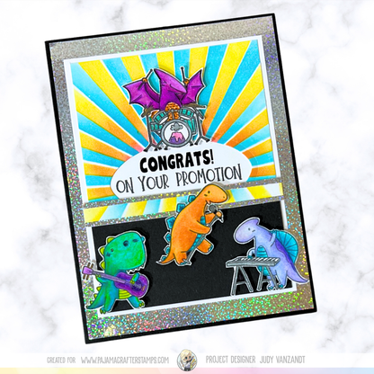 Dinomite Birthday Stamp