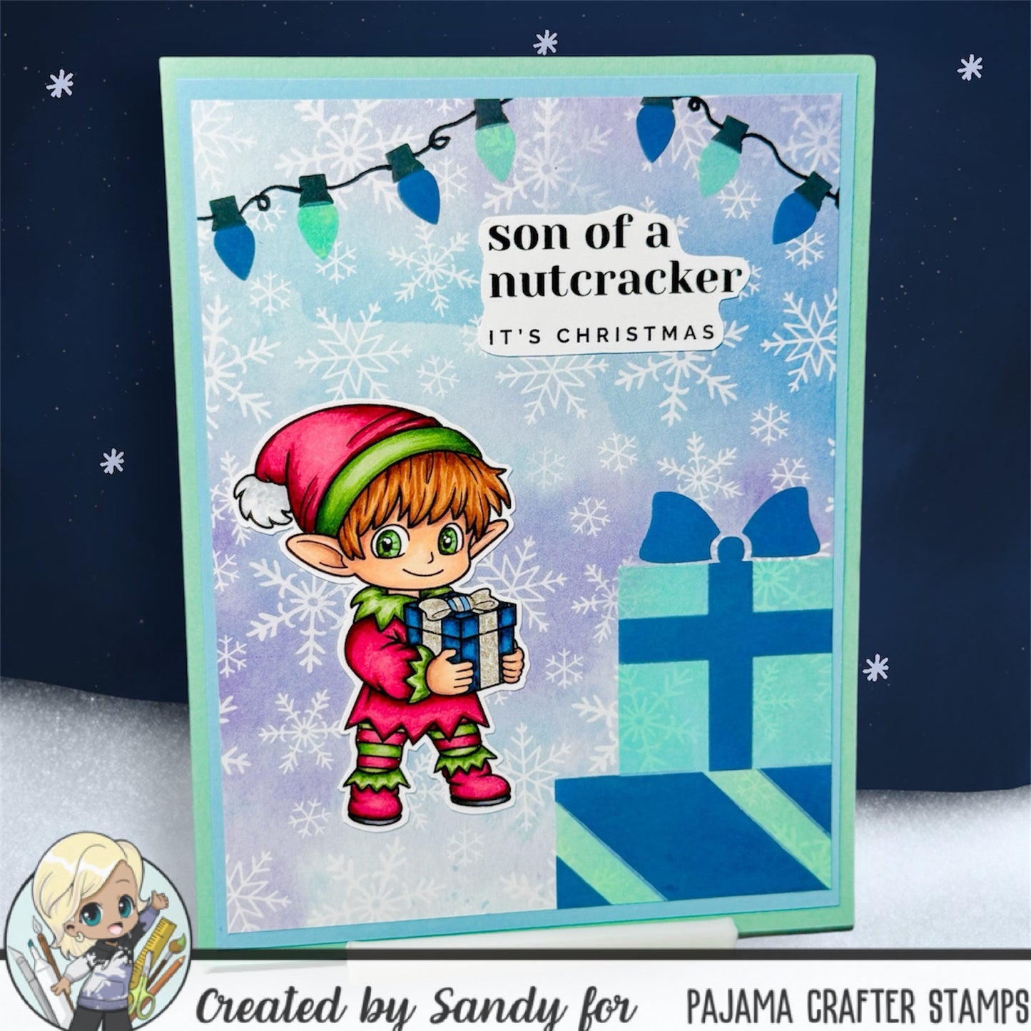 Elfin' Christmas Stamp & Die Bundle