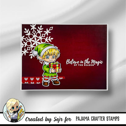 Stamp - Elfin' Christmas- PCS-068