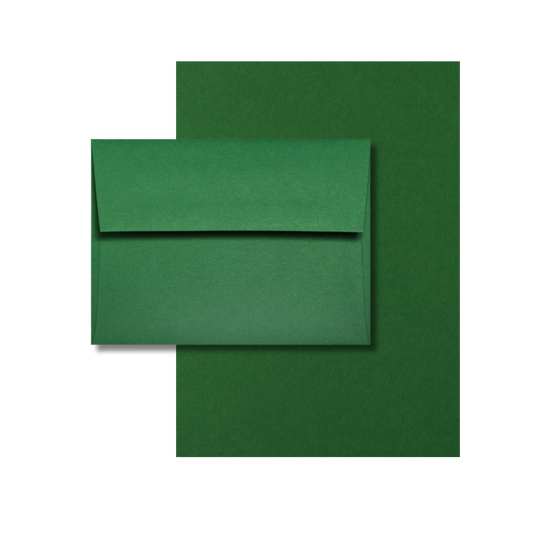 Emerald A2 Card Bases w/Envelopes (Side Fold- 4.25" x 5.5")