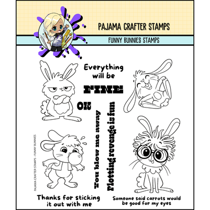 Funny Bunnies Stamps