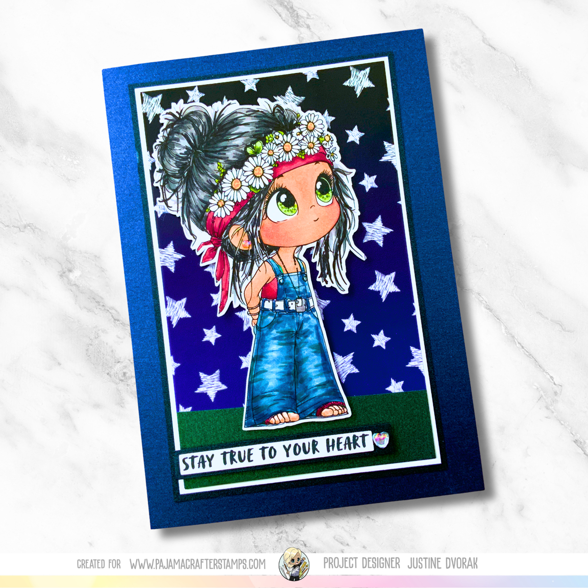 Flower Child Stamps