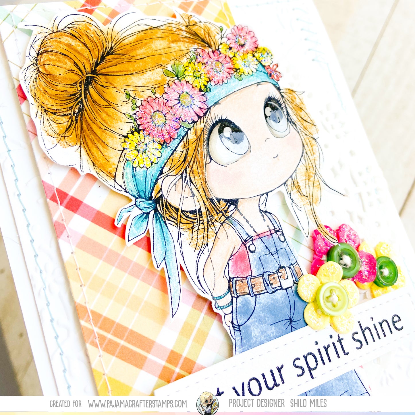 Flower Child Stamps