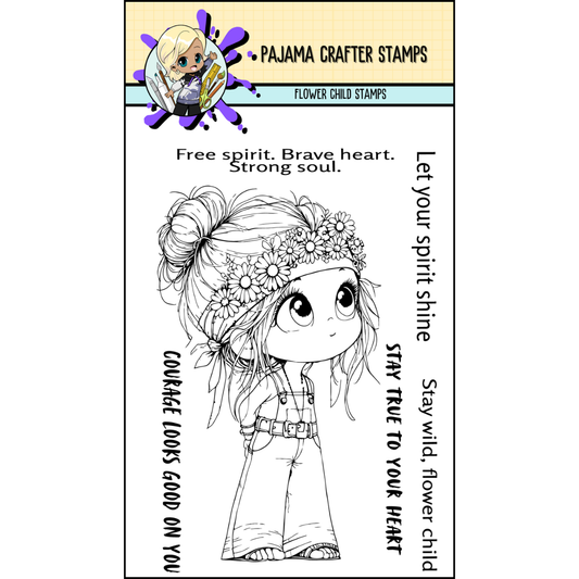 Flower Child Stamps