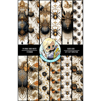 Gilded Webs Paper Pack
