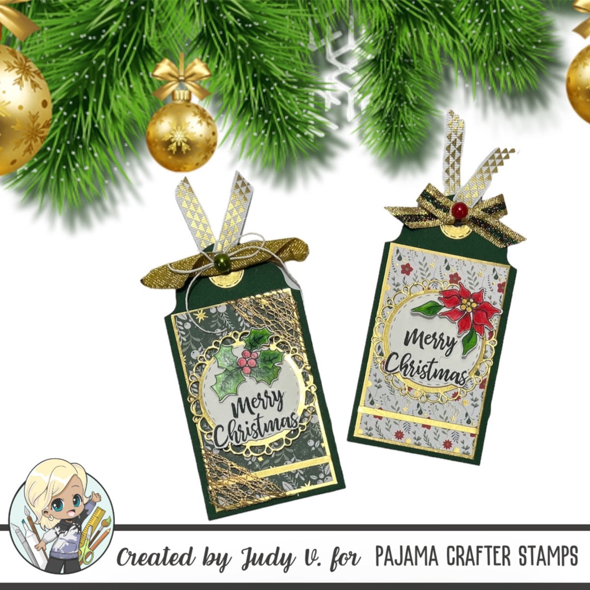 Holly Jolly Christmas Stamps