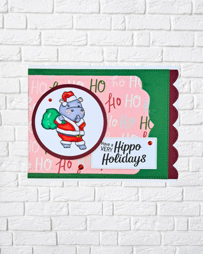 Hippo Ho Ho Stamps