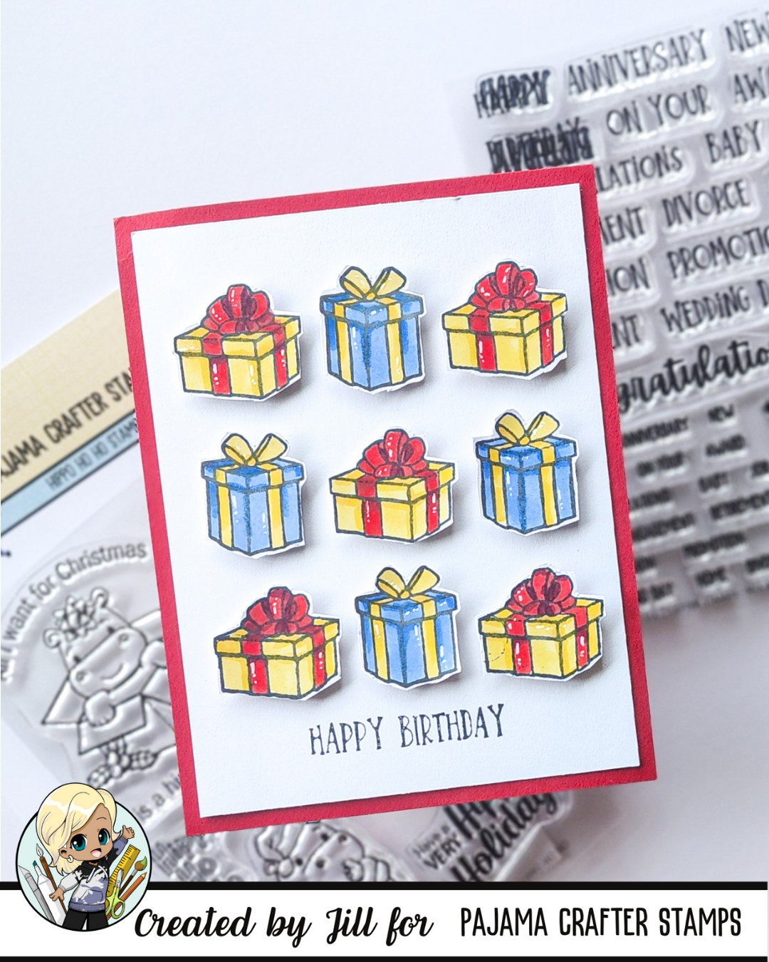 Hippo Ho Ho Stamps