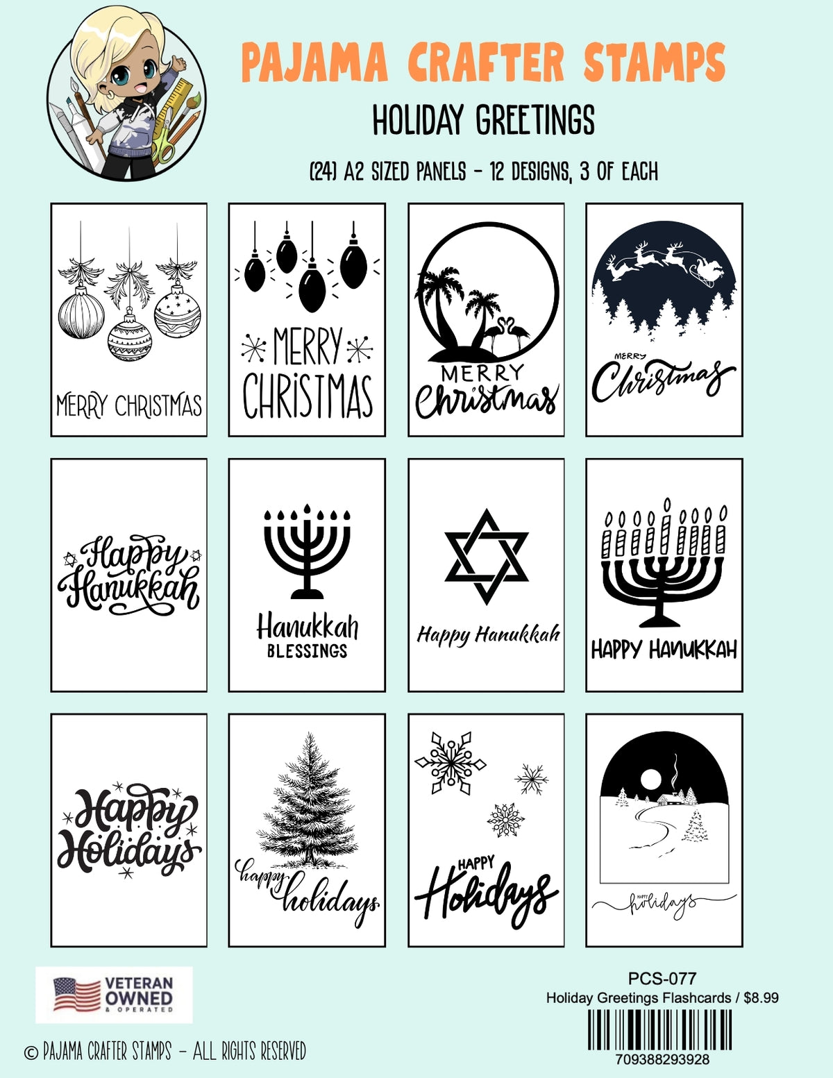 Holiday Greetings Flashcards