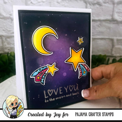 Moon and Stars Stamps