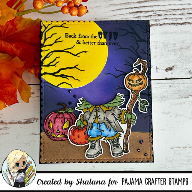 Bundle - The Pumpkin Head Stamp/Die - PCS-DB090