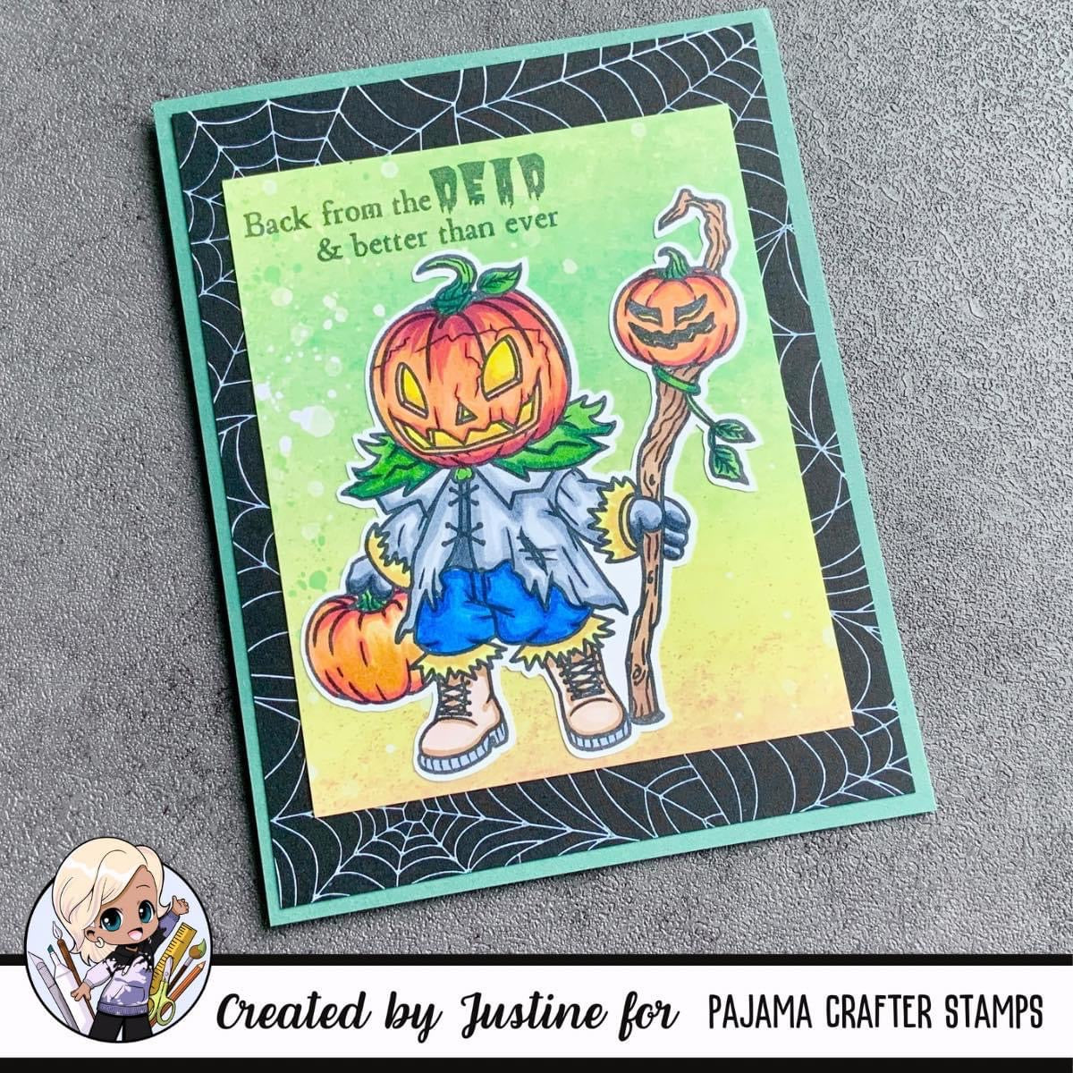 Bundle - The Pumpkin Head Stamp/Die - PCS-DB090