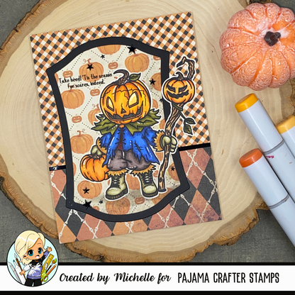 The Pumpkin Head Stamps