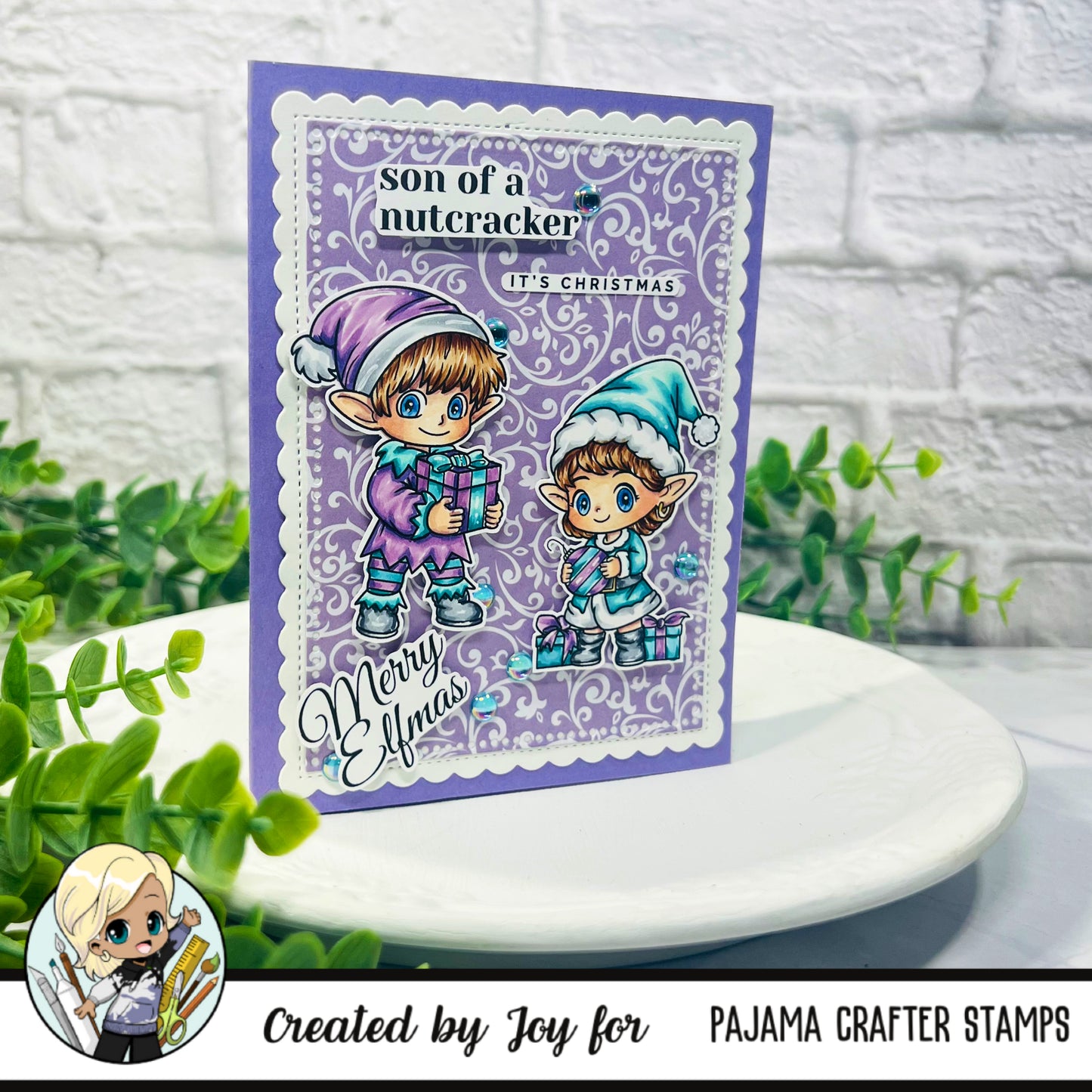 Stamp - Elfin' Christmas- PCS-068