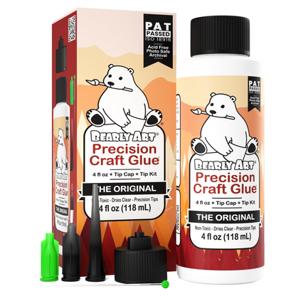 Bearly Art THE ORIGINAL Precision Art Glue