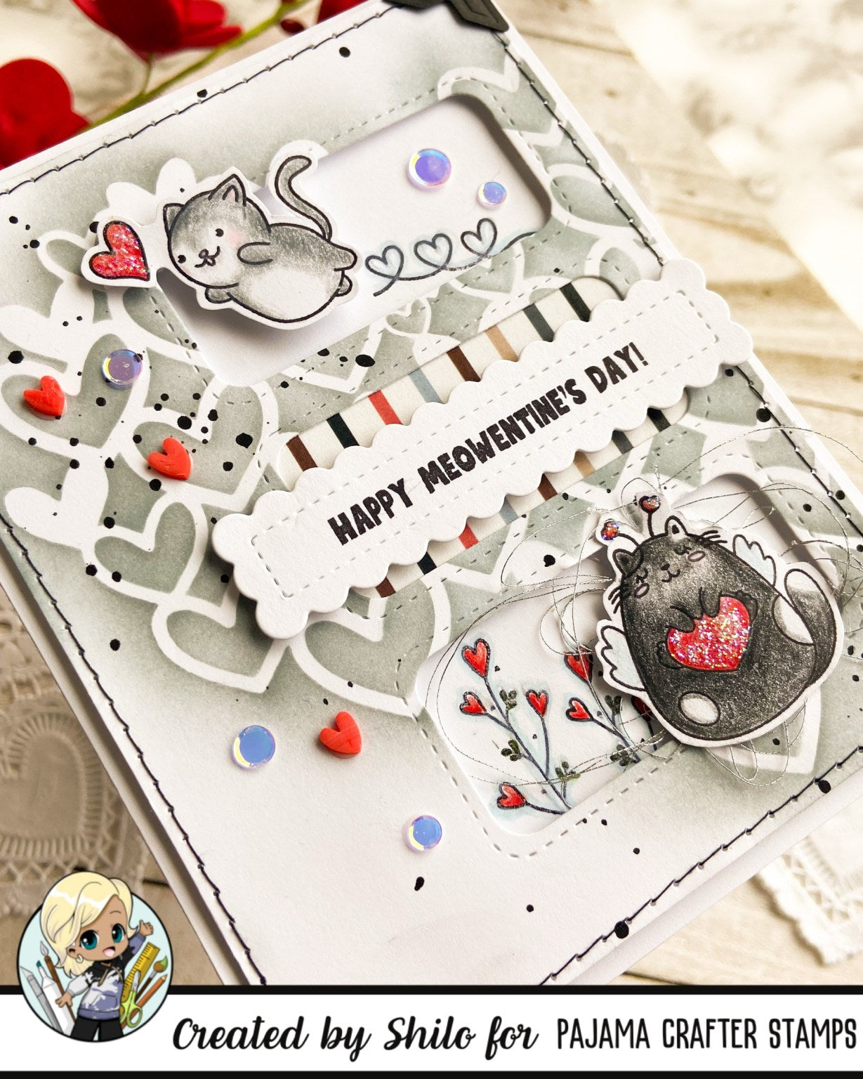 In My Heart of Hearts Stencil