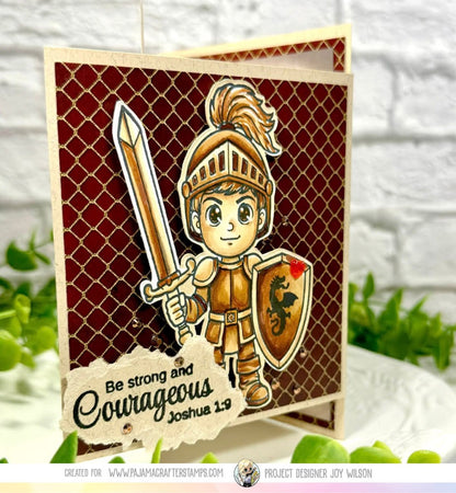 Be Courageous Stamps