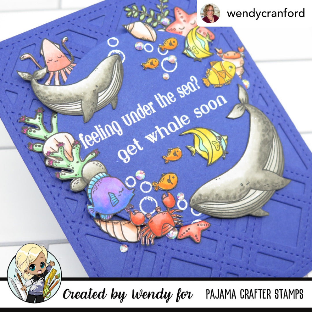 Whale Wishes Stamps