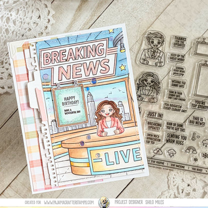 In The News Stamps