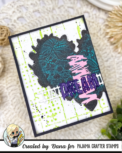 In My Heart of Hearts Stencil